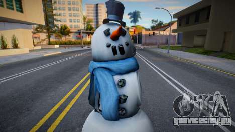 Muñeco de nieve 2 для GTA San Andreas