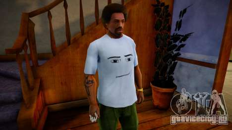 Roblox Man Face T-Shirt для GTA San Andreas
