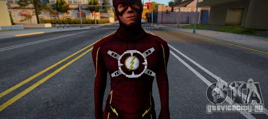 The Flash With Tachyon Enhancer для GTA San Andreas