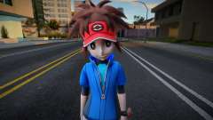 Pokemon Masters Ex: Protagonist - Nate для GTA San Andreas