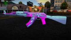 Gun Neon Racer - AK для GTA San Andreas
