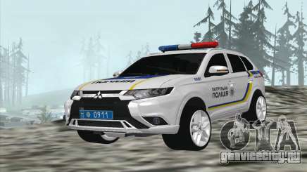 Mitsubishi Outlander НП Украины для GTA San Andreas