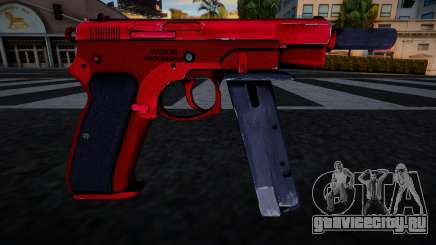 CZ-75 Red by sionerZ для GTA San Andreas