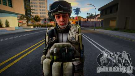 Солдат США (конверт из Americas Army 4) для GTA San Andreas