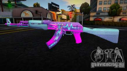 Gun Neon Racer - AK для GTA San Andreas