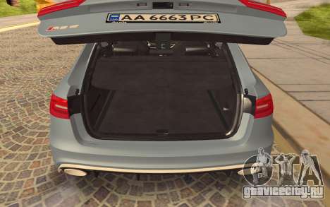Audi RS6 Avant Quattro для GTA San Andreas