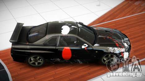 Nissan Skyline R34 GT-R XS S6 для GTA 4