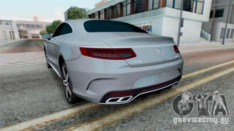 Mercedes-Benz S 63 AMG Coupe Stance (C217) 2014 для GTA San Andreas