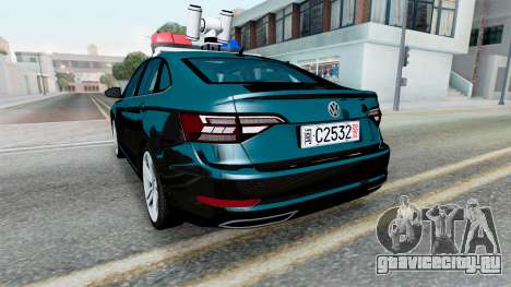 Volkswagen Jetta Police (A7) 2021 для GTA San Andreas