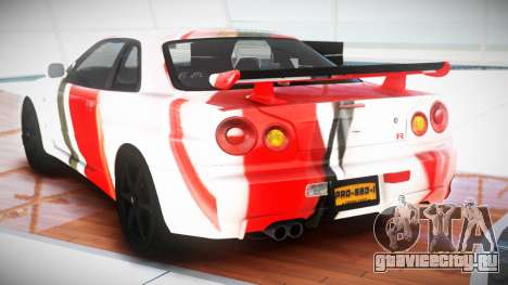 Nissan Skyline R34 ZT-X S5 для GTA 4