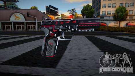 Black Red Gun - Desert Eagle для GTA San Andreas