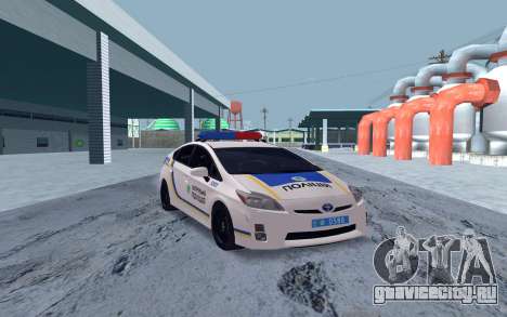 Toyota Prius НП Украины для GTA San Andreas