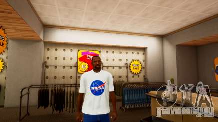 Nasa Tshirt для GTA San Andreas Definitive Edition