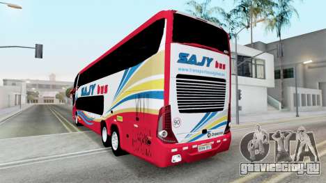 Marcopolo Paradiso 1800 DD Sajy Bus (G7) 2013 для GTA San Andreas