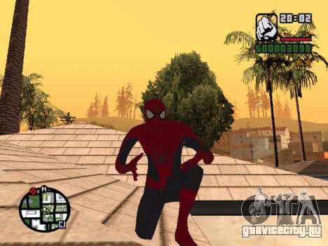 The Amazing Spider-Man 2 Skin Photorealistic для GTA San Andreas