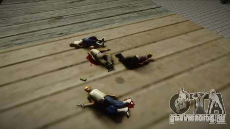 Ragdoll и Анимации персонажа из GTA 4 для GTA San Andreas