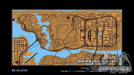 Карта в стиле GTA III для GTA San Andreas