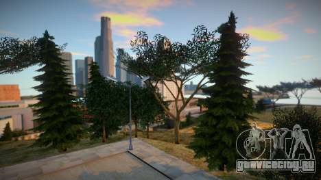 Слегка облегченная версия растительность BSOR для GTA San Andreas