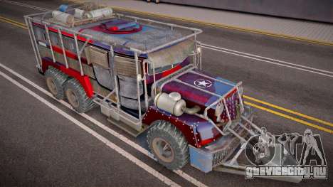 HVY Jeep Apocalypse 6x6 для GTA San Andreas