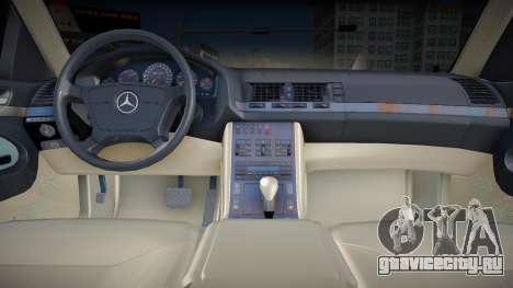 Mercedes-Benz W140 (Apple) для GTA San Andreas