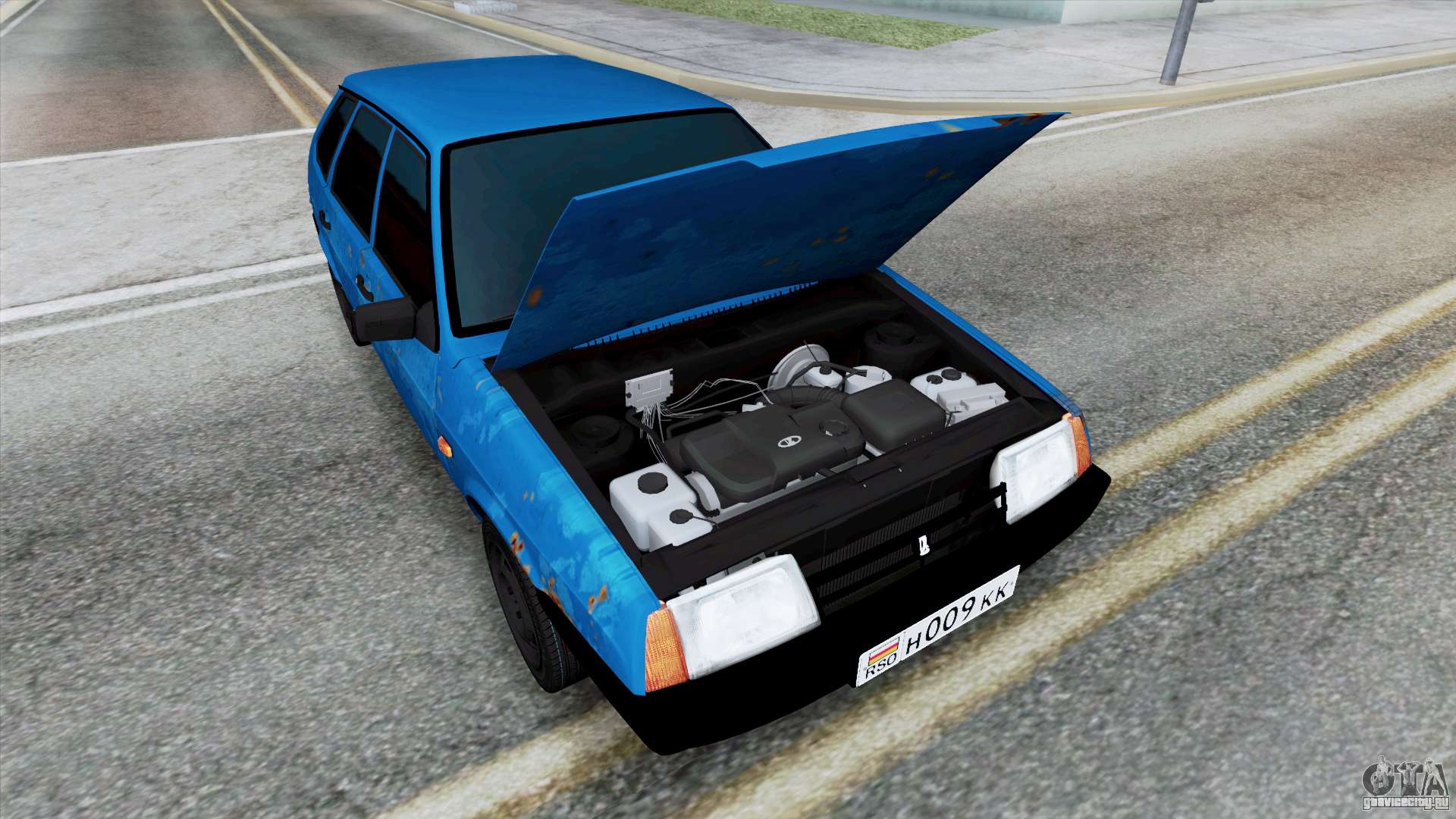 ВАЗ-2109 Северная Осетия для GTA San Andreas