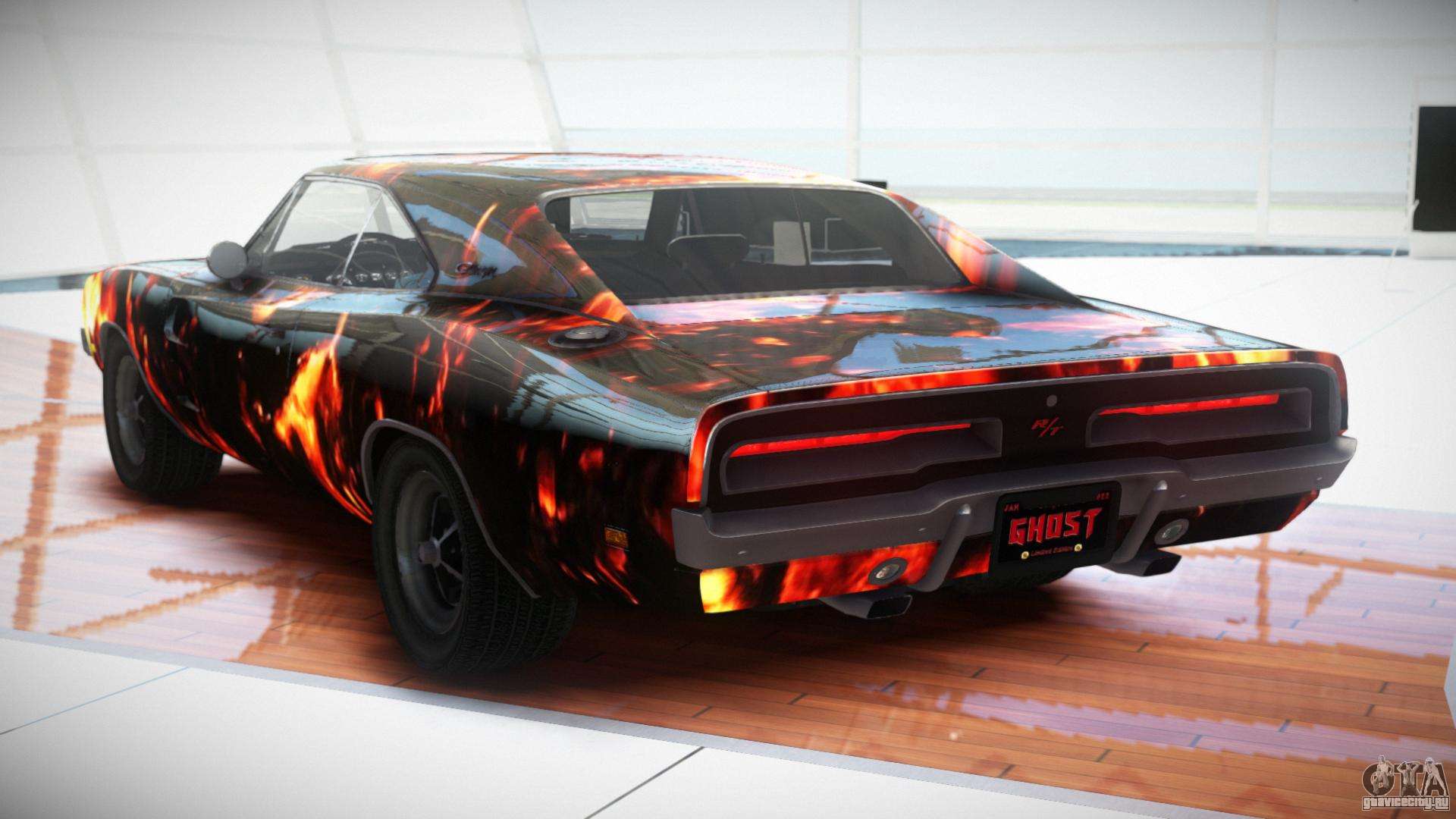 Dodge Charger 1969 РІ РґС‹РјСѓ