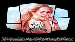 GTA V Girl Loading Screen для GTA San Andreas