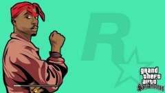 Tupac Loadscreen для GTA San Andreas