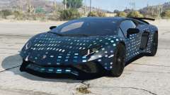 Lamborghini Aventador Astronaut Blue для GTA 5