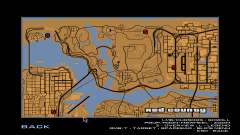 Карта в стиле GTA III v1 для GTA San Andreas