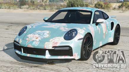 Porsche 911 Turbo S Fountain Blue для GTA 5