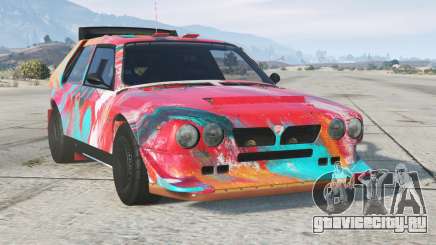 Lancia Delta S4 Coral Red для GTA 5