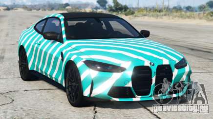 BMW M4 Bright Turquoise [Add-On] для GTA 5