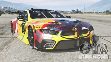 BMW M8 GTE Dark Puce для GTA 5