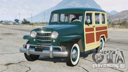 Willys Jeep Station Wagon 1950 для GTA 5