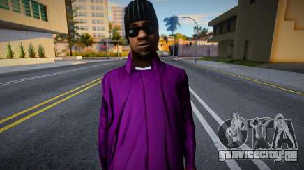 Ballas3 Textures Upscale для GTA San Andreas