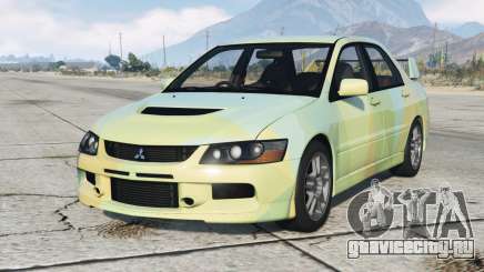 Mitsubishi Lancer Evolution IX Paris White для GTA 5