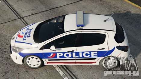 Peugeot 308 Police Nationale