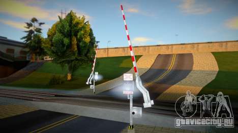 Railroad Crossing Mod Slovakia v24 для GTA San Andreas