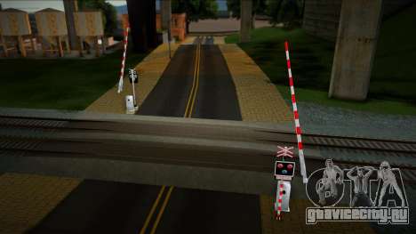 Railroad Crossing Mod Czech v18 для GTA San Andreas