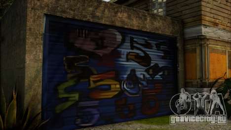 Grove CJ Garage Graffiti v5