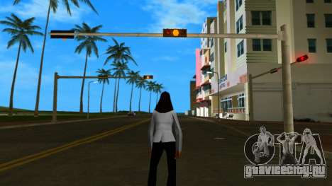 Casual Black Girl для GTA Vice City