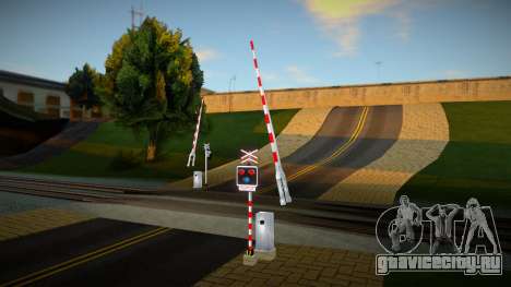 Railroad Crossing Mod Czech v18 для GTA San Andreas