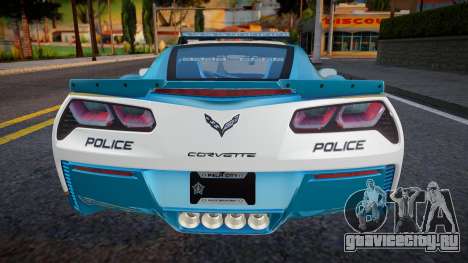 2017 Chevrolet Corvette Grand Sport Police для GTA San Andreas