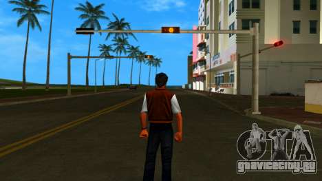 Casual man with pyramid для GTA Vice City