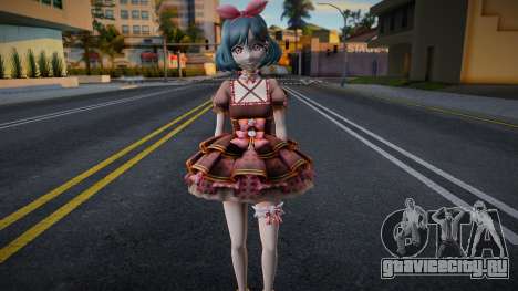 Shioriko Love Live Recolor 1 для GTA San Andreas