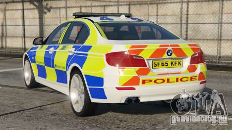 BMW 530d Sedan (F10) Police Scotland