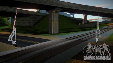 Railroad Crossing Mod Slovakia v17 для GTA San Andreas