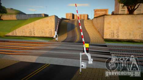 Railroad Crossing Mod Slovakia v6 для GTA San Andreas
