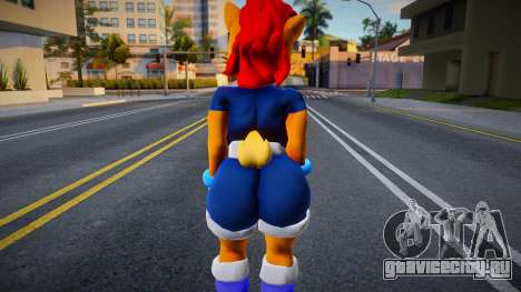 Sally Thicc for GTA SA для GTA San Andreas